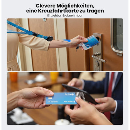 Kofferanhänger Kreuzfahrt – Wasserdicht & Robust mit Schlüsselband