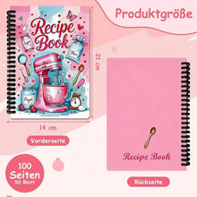 Rezeptbuch zum Selberschreiben DIN A5 – Kochbuch zum Ausfüllen