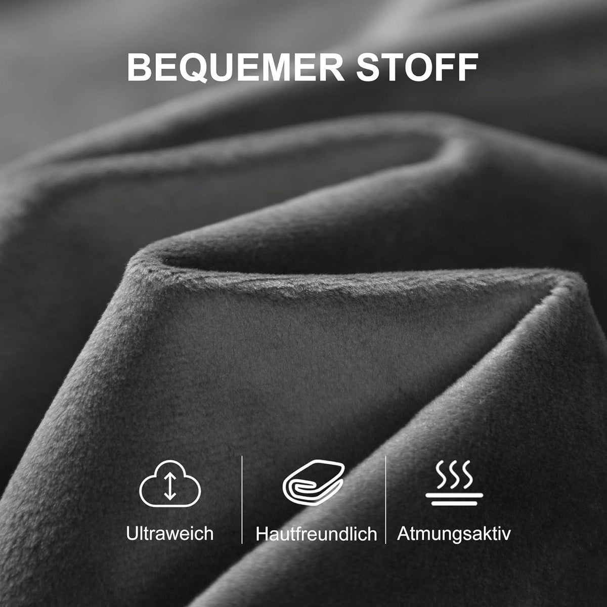 Lazy Chair mit Ottomane – Dunkelgrau, Bequemer Ohrensessel