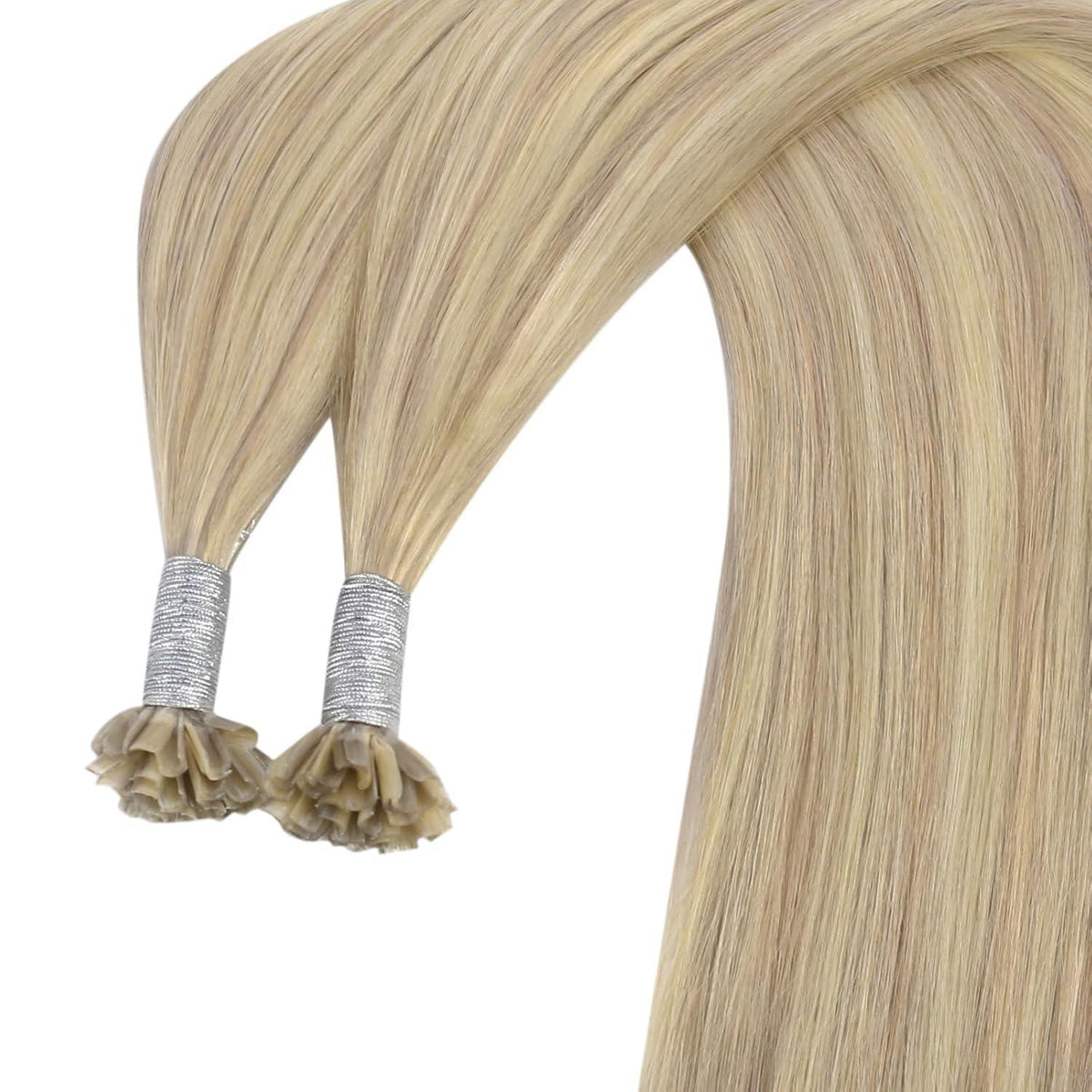 Echthaar U-Tip Extensions Blond 55cm (18/613)