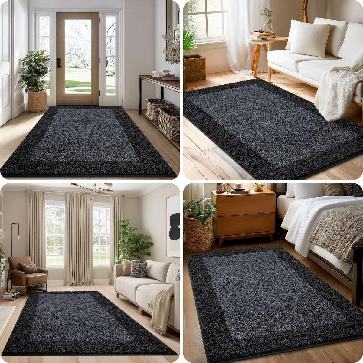Waschbarer Teppichläufer 80x243 cm – Rutschfest & Saugfähig