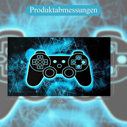 Gaming Teppich Controller Design – Rutschfest & Weich 80x120cm