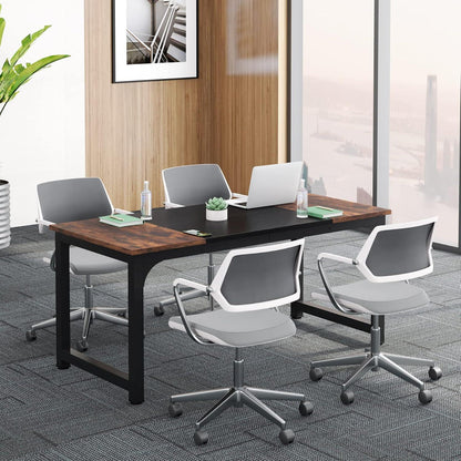 Arbeitstisch 160x80 cm – Rustikaler Bürotisch für Home Office