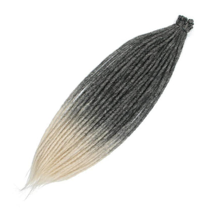 24 Zoll Dreadlock Extensions – Handgefertigte Locs Schwarz Blond