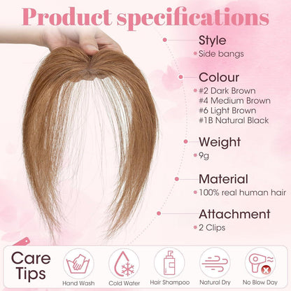 Echthaar Pony Extension – Hellbraun #06 – 9g