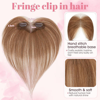 Echthaar Pony Extension – Hellbraun #06 – 9g