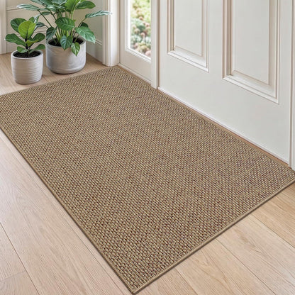 Schmutzfangmatte Innen 90x140 cm – Rutschfest & Dunkelbeige