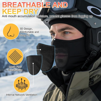 Thermo Sturmhaube Atmungsaktiv – Winddicht & Warm für Outdoor