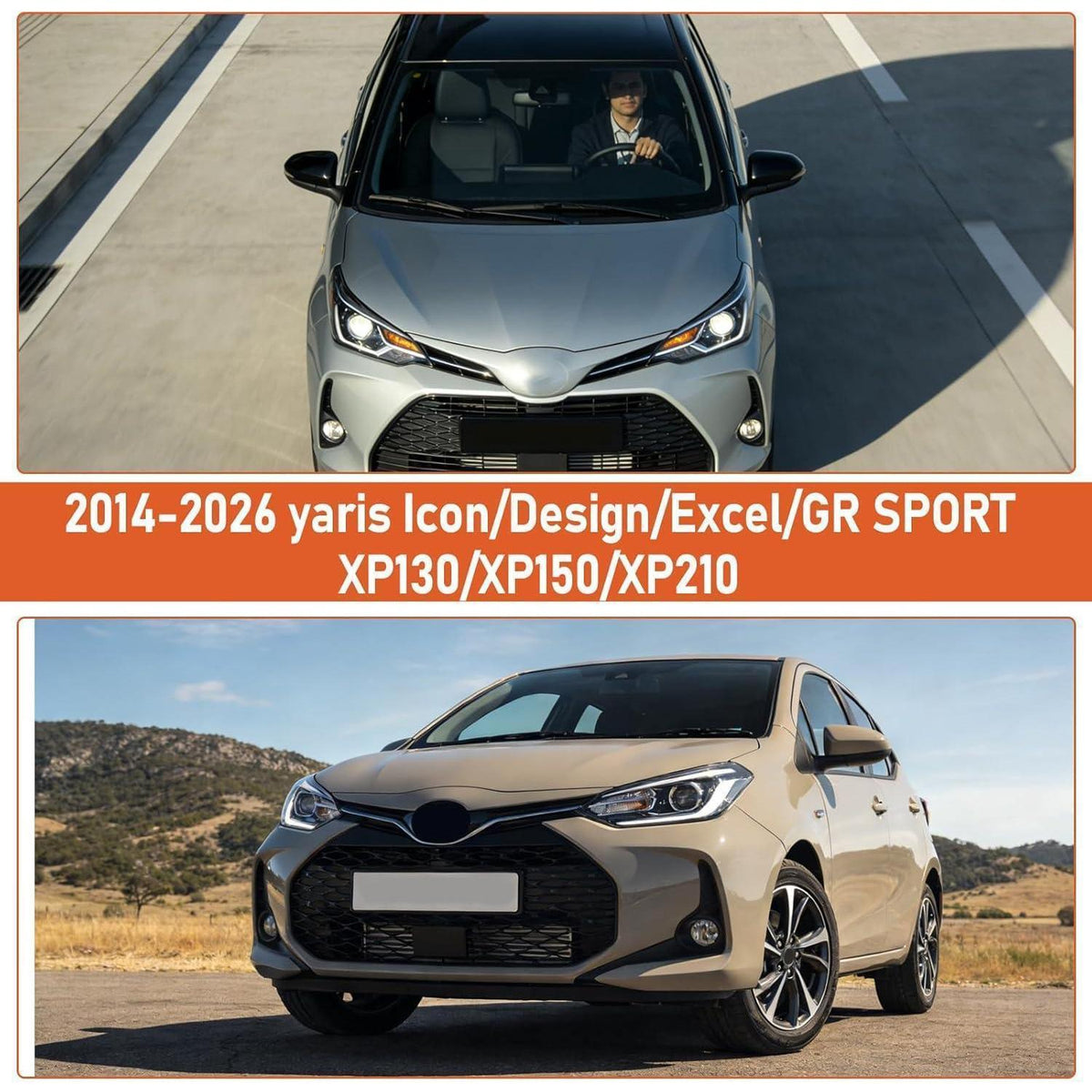 Autoabdeckung wasserdicht Toyota Yaris 2014-2026 XP130/150/210