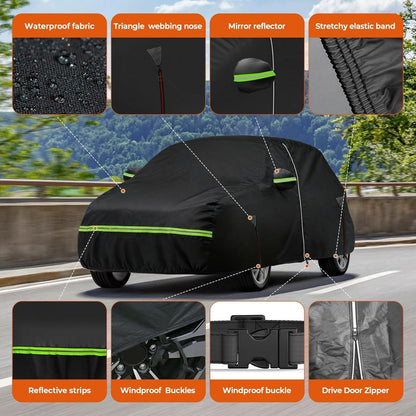 Autoabdeckung wasserdicht VW Polo MK5 MK6 2009-2026