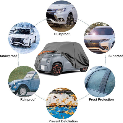 Autoabdeckung für Citroen Ami/Opel Rocks-e/Fiat Topolino 2020-2024