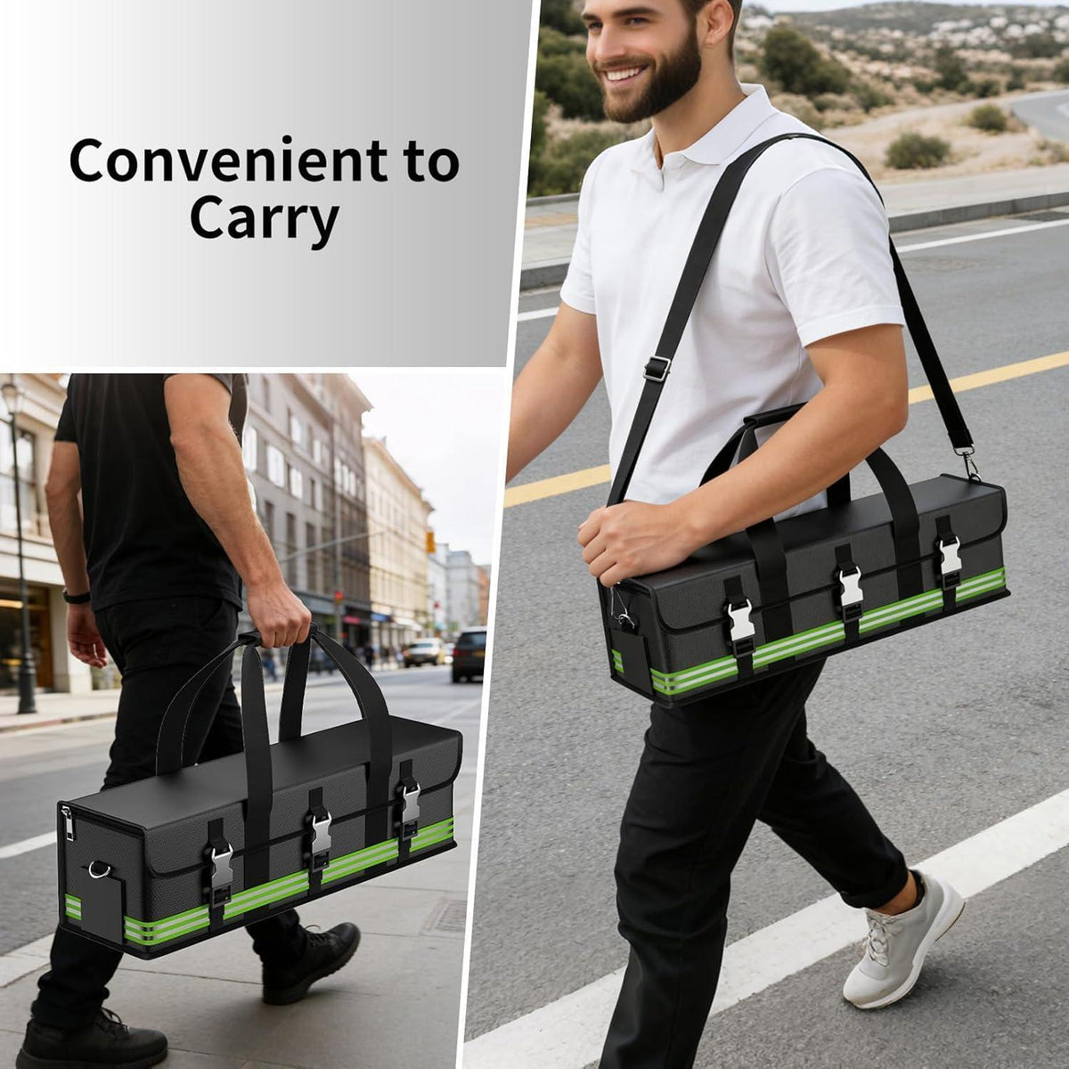 Feuerfeste Akku Tasche für E-Bike Akku – 50x16x16cm