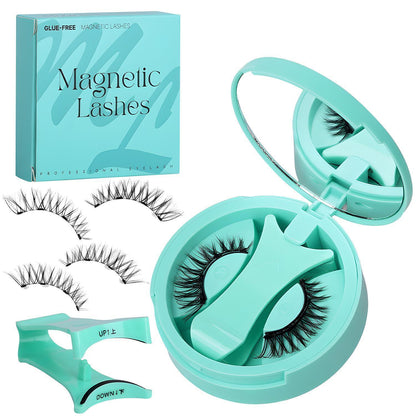 Magnetische Wimpern Set ohne Kleber – Natürlicher Look & Applikator