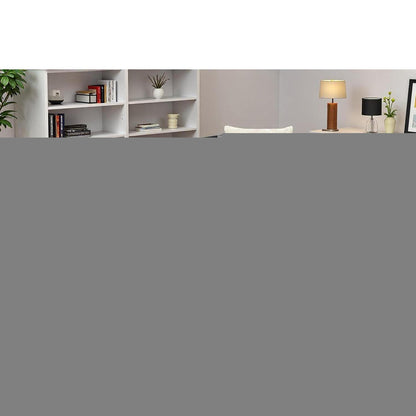 Kleine 2-Sitzer Couch Schwarz – Modernes Leinen Sofa für Wohnzimmer
