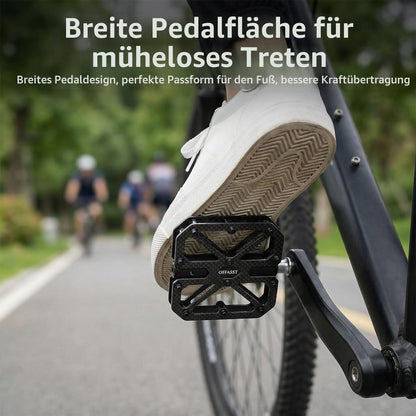 Carbon Fahrradpedale Ultraleicht 215g mit Titan-Achse