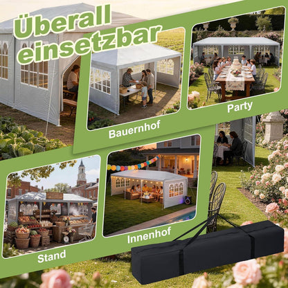 Party Zelt 3x6m – Wasserdicht & Robust für Garten & Camping