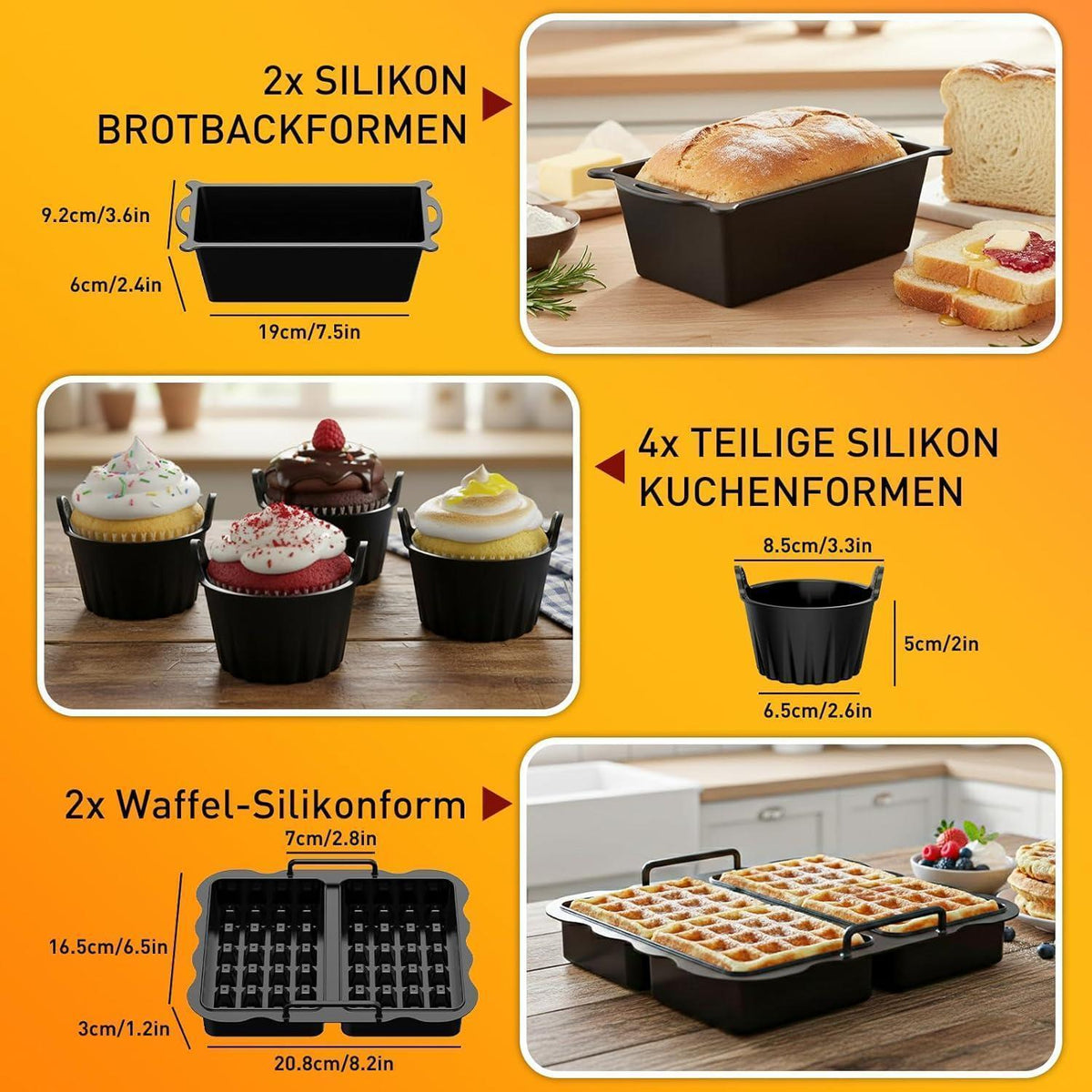 18-tlg. Airfryer Zubehör für Ninja Foodi FlexDrawer