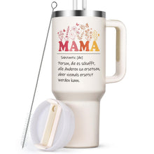Edelstahl Thermobecher Mama Geschenk Muttertag 1182ml