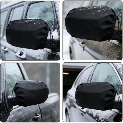 2x Seitenspiegel Schneedecke – Frostschutz für Auto & SUV