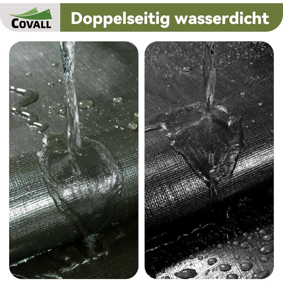 Schwerlast-Abdeckplane 5x6m – Wasserdicht, UV-Beständig & Reissfest