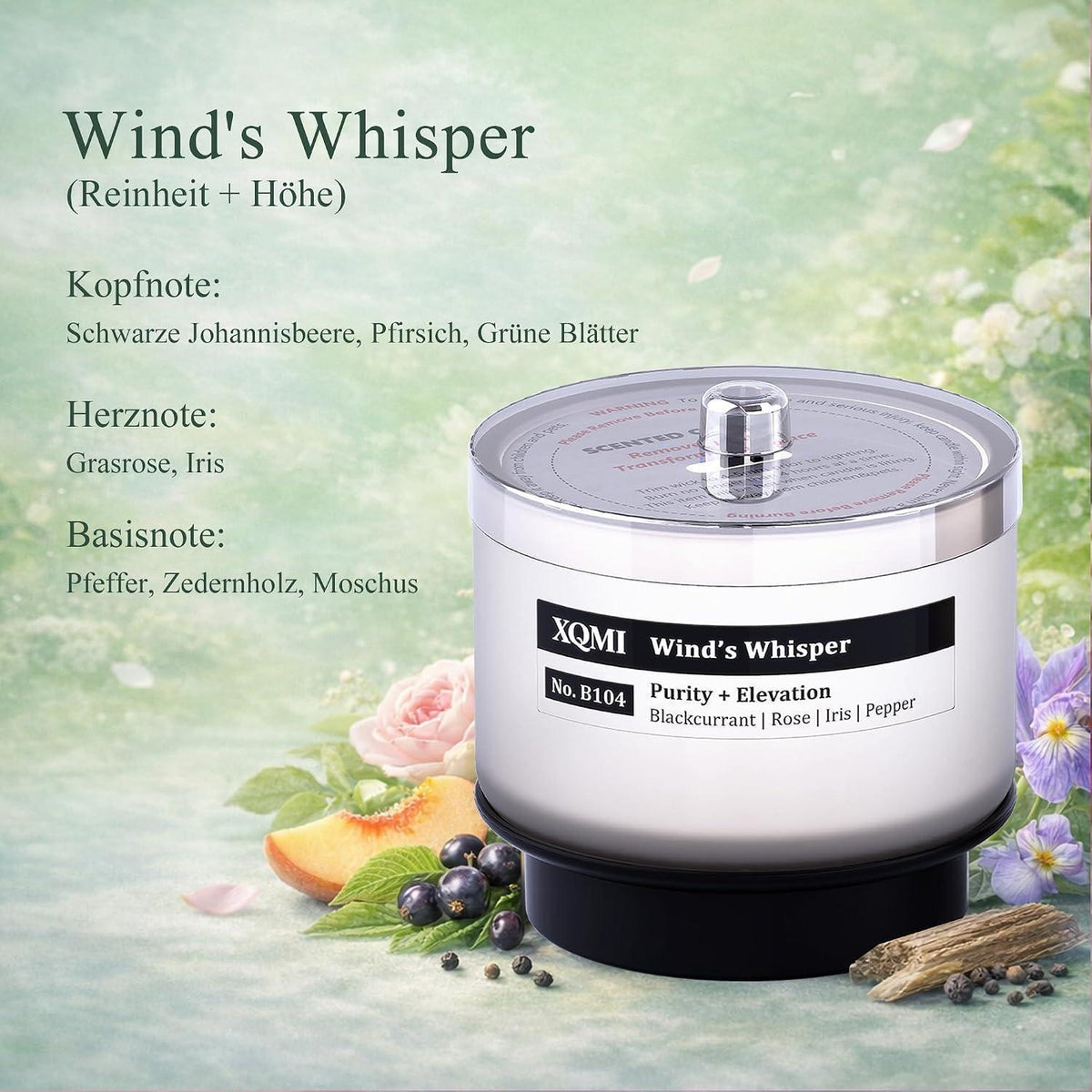 Smart Scent Candle Nachfüllset – 4er Luxus Duftkollektion