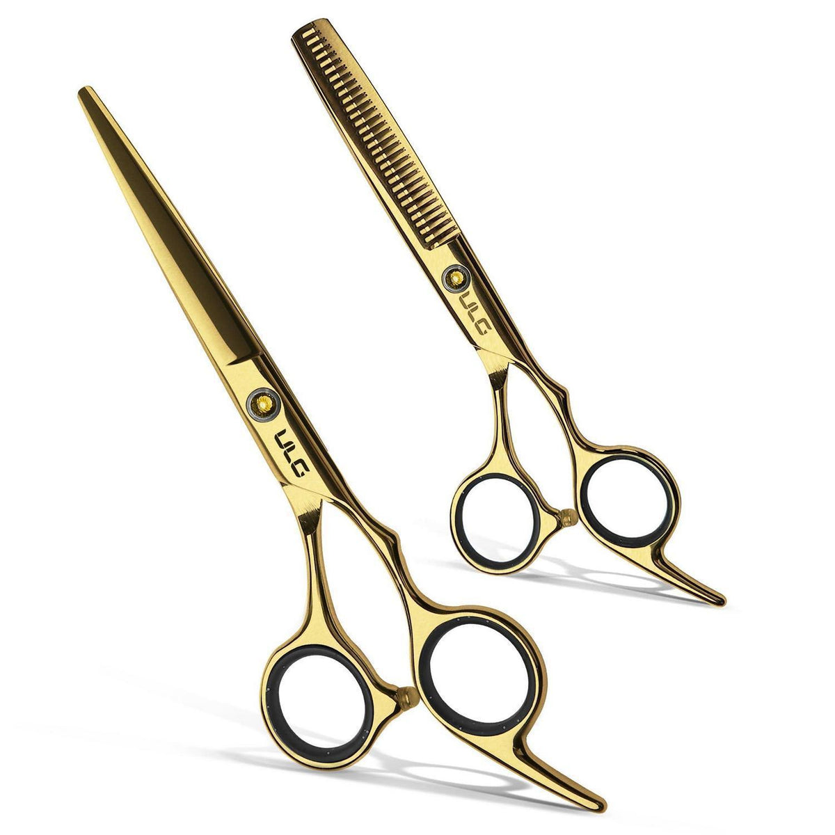 Professionelles Haarschneidescheren Set mit Ausdünnungsschere
