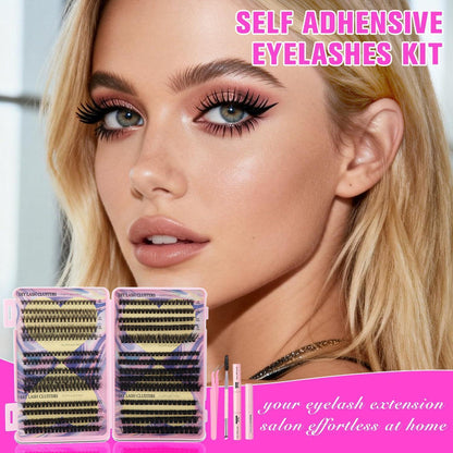 544 Wimpern Extensions Kit – DIY Lash Clusters 30D-100D