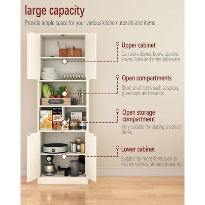 Hochschrank Küche Weiß 60cm – Vielseitiger Vorratsschrank