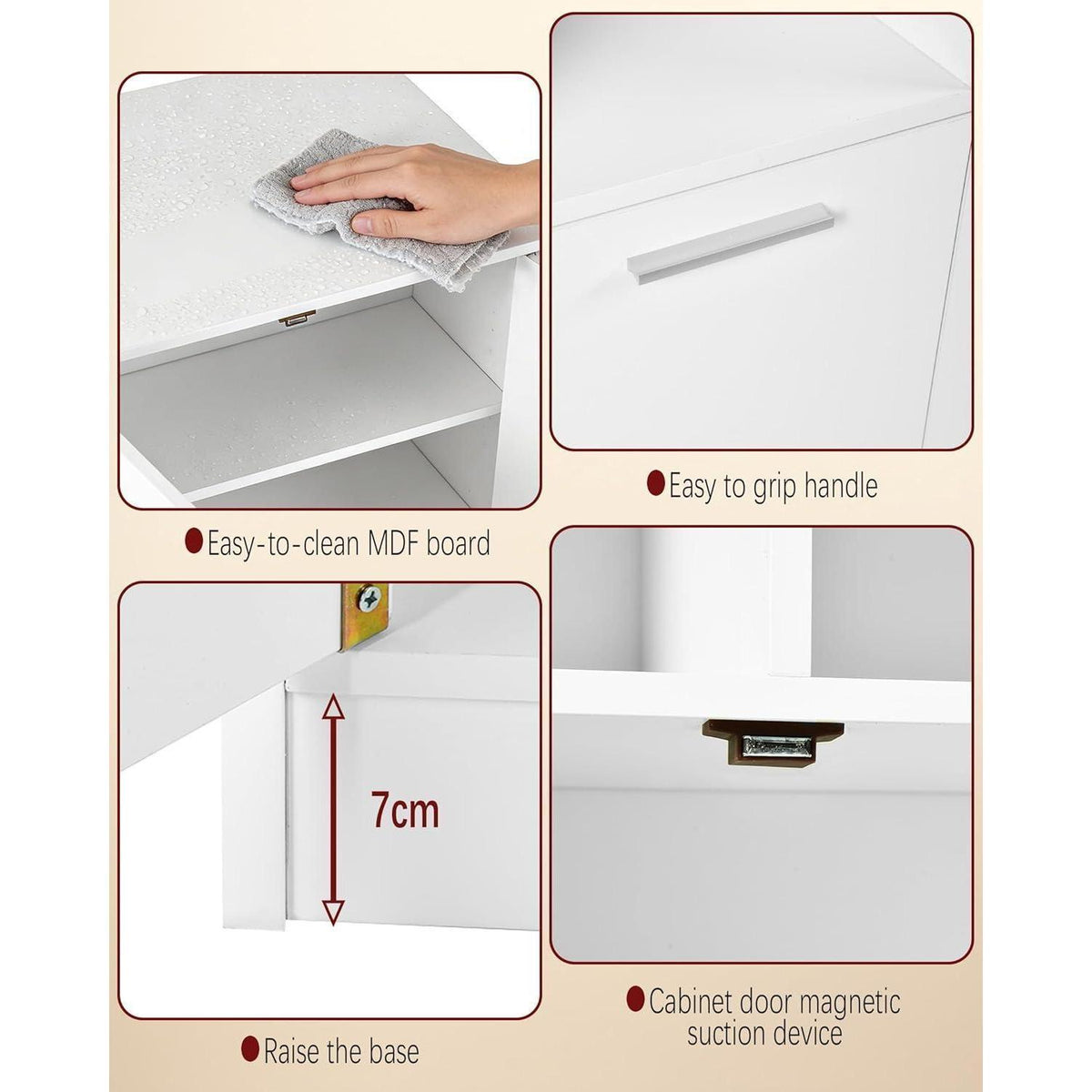 Hochschrank Küche Weiß 60cm – Vielseitiger Vorratsschrank