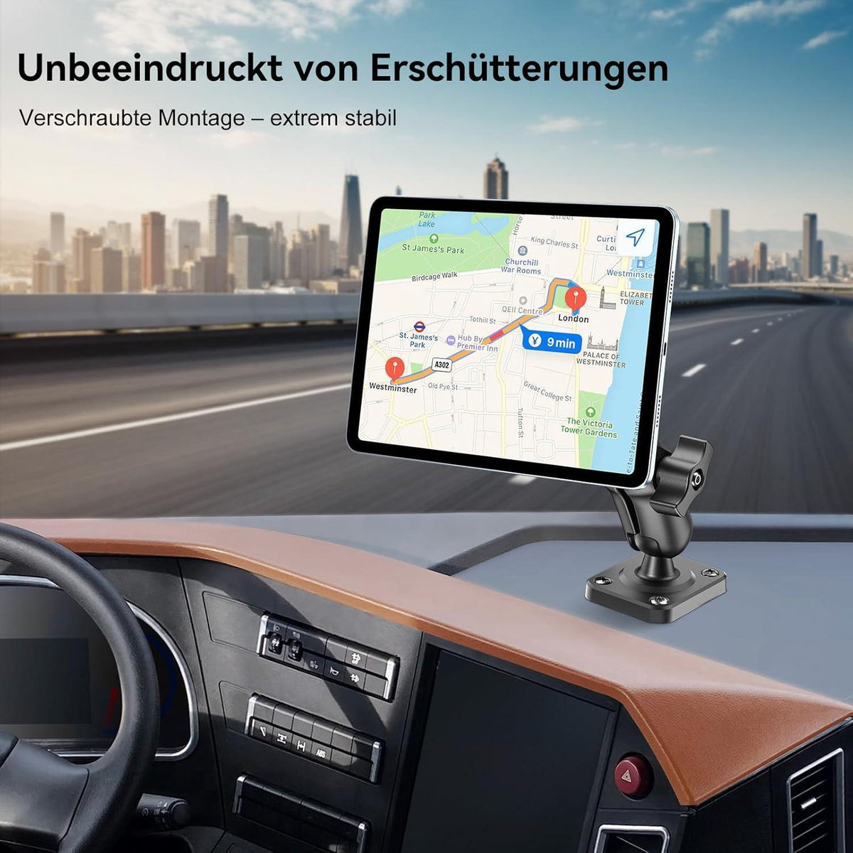 Magnetische Tablet Wandhalterung mit Verstellarm