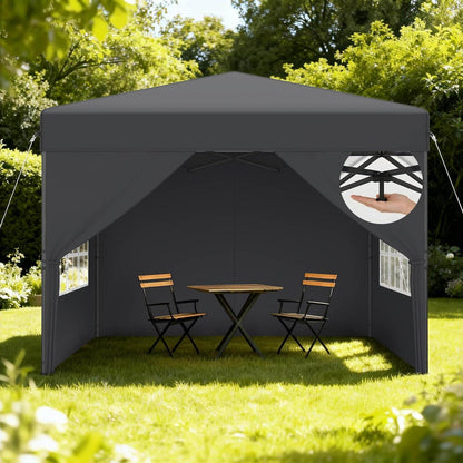 Pop Up Pavillon 2.5x2.5m – Wasserdicht & UV-Schutz