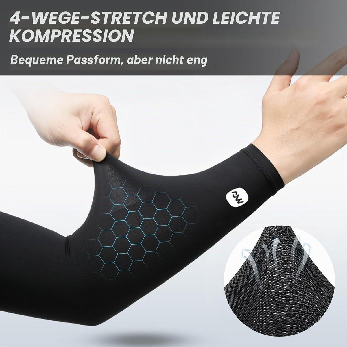 UV Sonnenschutz Armstulpen 3er-Pack – Kühlung & UPF 50+