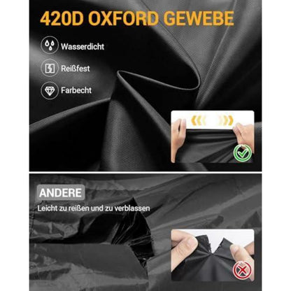 Wasserdichte Lastenrad Abdeckung 285x75x120cm