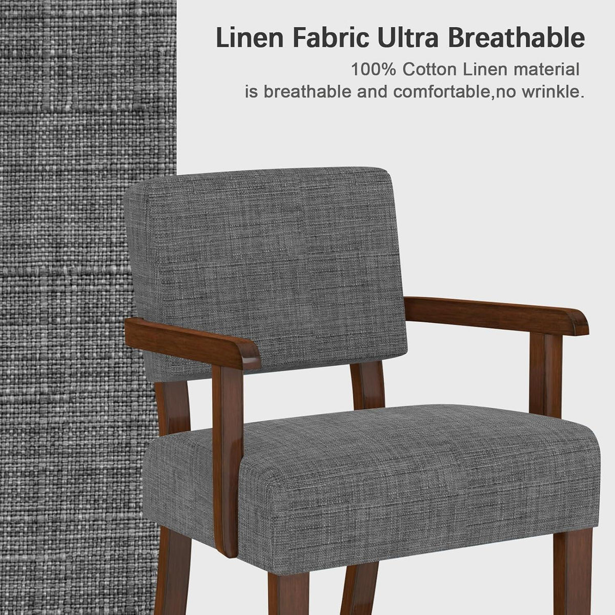 Loungesessel Grau mit Fußhocker – Bequemer Sessel für Wohnzimmer