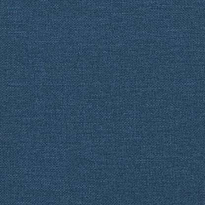 2-Sitzer Sofa Retro-Stil Blau – Bequeme Loveseat für Wohnzimmer