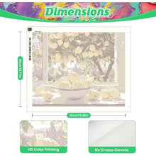 Malen nach Zahlen Zitrone 40x50cm – DIY Ölgemälde Set
