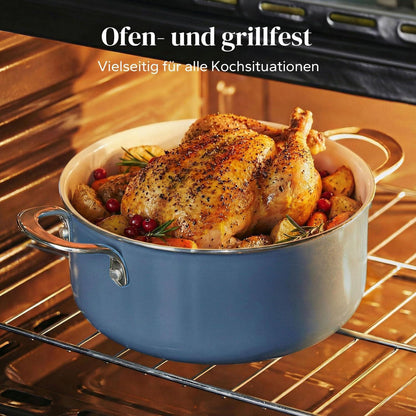 6-teiliges Keramik Topfset für Induktion & alle Herde