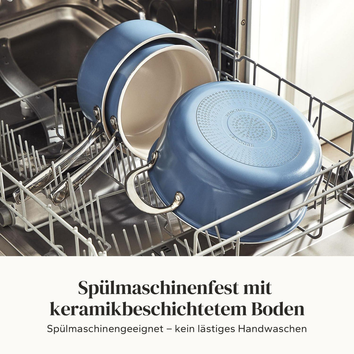 6-teiliges Keramik Topfset für Induktion & alle Herde