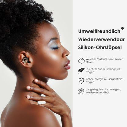 Schlaf-Ohrstöpsel mit Geräuschreduzierung & 4 Größen