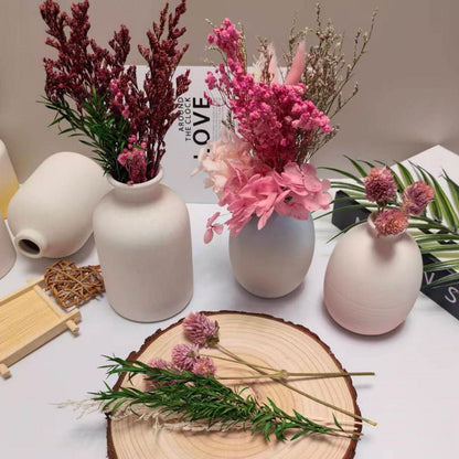 Getrocknete Blumen Set – Pink für DIY Deko & Basteln
