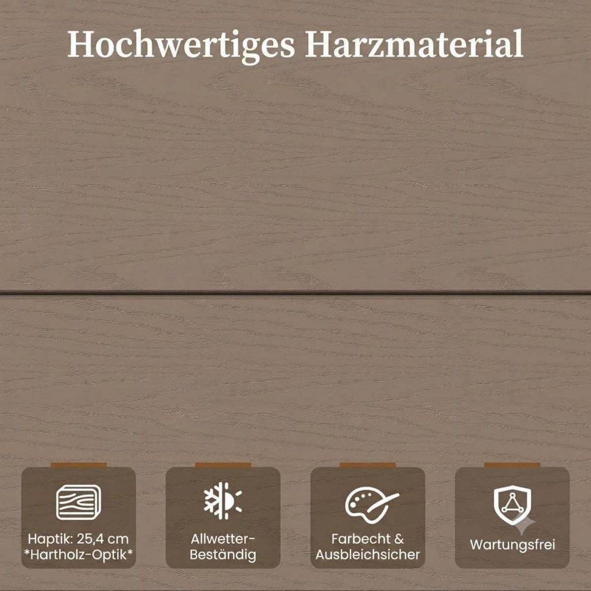 Wetterfestes Gartenhaus 152x92x192 cm – Kunststoff Schuppen