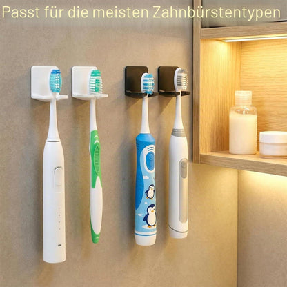 8x Zahnbürstenhalter Wandhalterung ohne Bohren