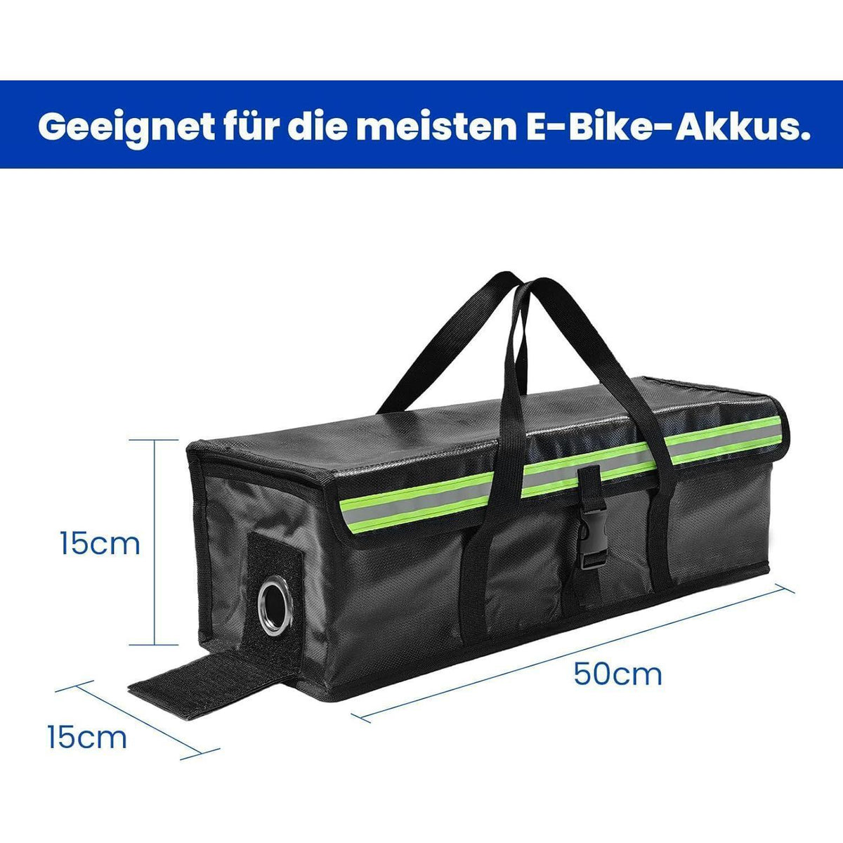 2x Feuerfeste Ebike Akkutasche – Schutz & Transport