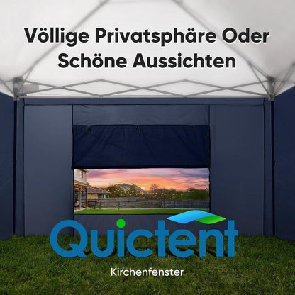 Faltpavillon 3x6m wasserdicht mit Seitenwänden & UV-Schutz