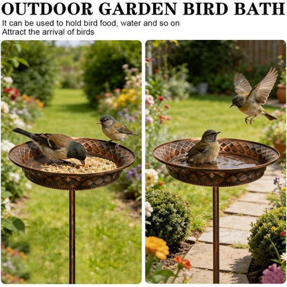 Vogeltränke Stehend – Winterfest & Robust für Garten & Balkon