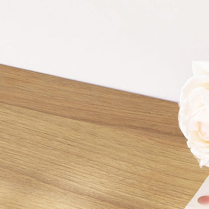 Schmaler Konsolentisch mit Stauraum – Naturfarben, 100x20x75cm
