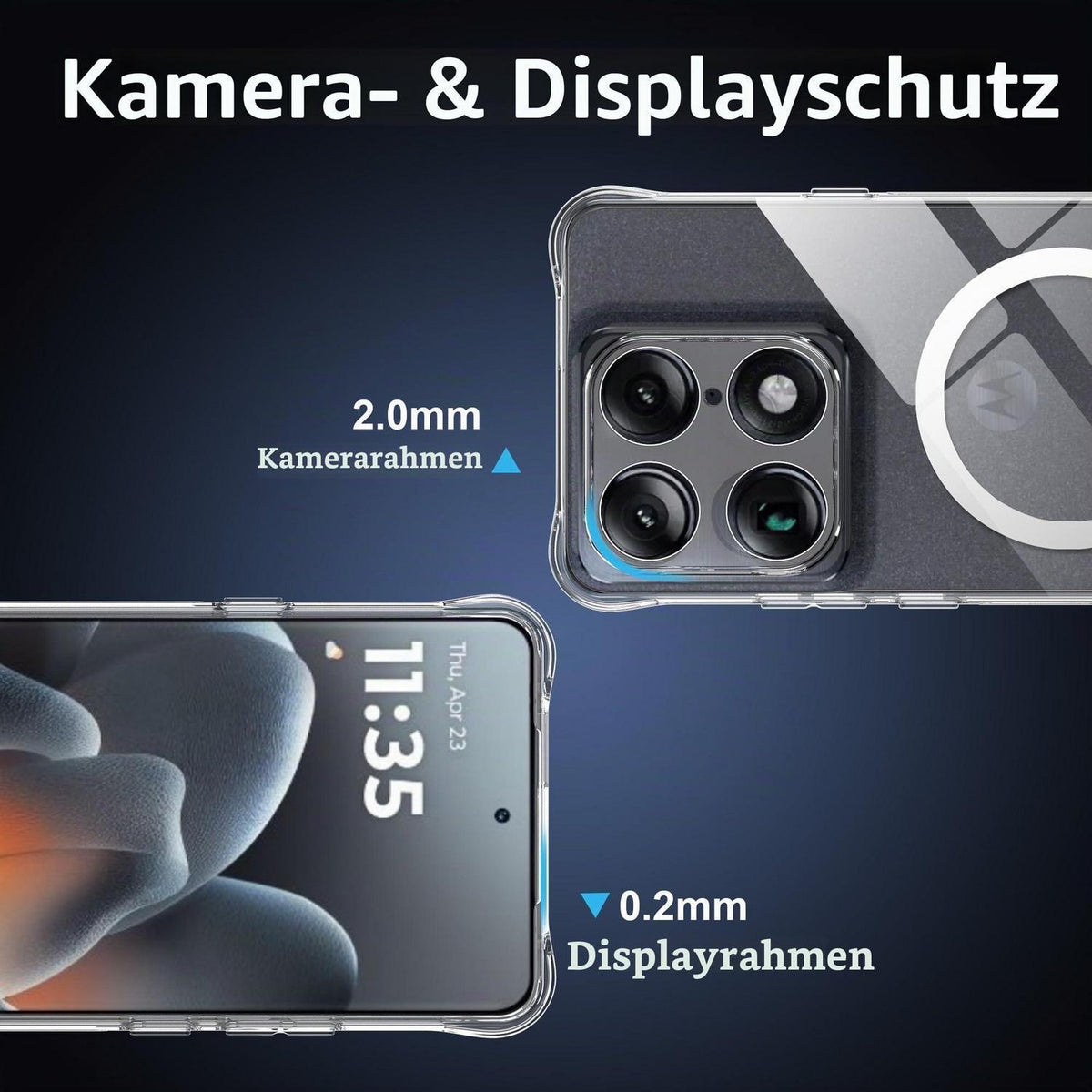 Motorola Signature Hülle: Stoßfest, MagSafe & Kameraschutz