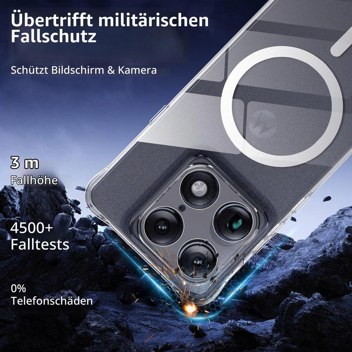 Motorola Signature Hülle: Stoßfest, MagSafe & Kameraschutz