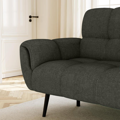 Schlafsofa 3-Sitzer Dunkelgrau – Bequem & Vielseitig