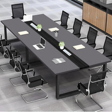 Konferenztisch M1 400x120cm – Modern, Kabeldurchführung, Büro & Konferenz